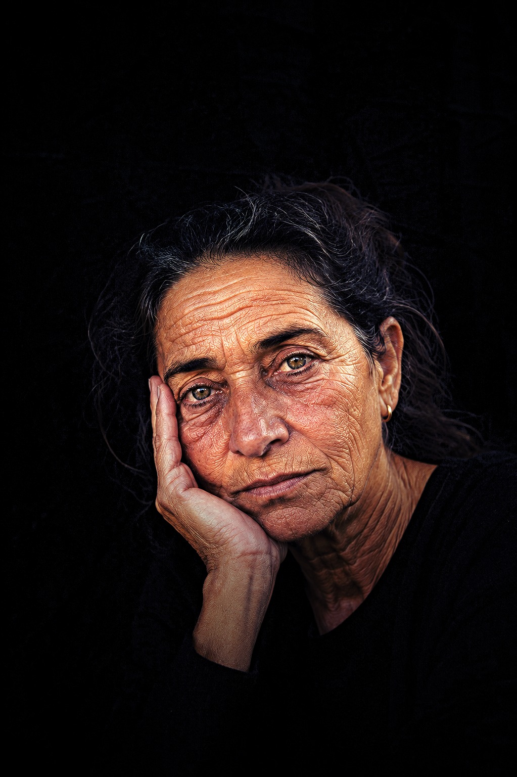 Portrait edited with Editr – more contrast and depth